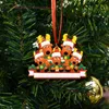 Noel Süslemeleri Aile Kolye Süs DIY Dekor Hediye Kişiselleştirilmiş Noel Ağacı Dekorasyon Ren Geyiği Hangin