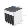 Other Health Beauty Items Household Mini Air Conditioner USB Personal Space Cooler Portable 7 Color LED LCD Digital Display Desktop Fan ce