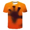 T-shirts T-shirts Zomer Grappige T-shirt 3D Printing Mannelijke Borst Muscle Print Mode Streetwear Short-Mouwen Tee Grootte XS-6XL