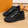 Louis Vuitton Shoes LV Couro alto superior couro casual sapatos mulheres designer tênis sapatos sapatos de couro genuíno moda cor mista