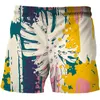 Herrshorts Herr Rolig Herr Graffiti Art Board 3D-tryckt Summer Beach Masculino 2022 Dam Snabbtorkande Baddräkt Kort Homme