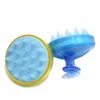 Tragbarer Mini-Silikon-Haar-Kopfhaut-Massagekamm, magischer, weicher Shampoo-Bürstenkopf, Massagegerät für die Gesundheit