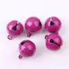 Small Color bells jewelry accessories Beads keychain 14mm candy colour metal paint bell Christmas tree decoration pet pendant