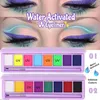 HANDAIYAN Water Activated Eyeliner Body Face Paint UV Light Neon Pastels Eyeliners Glow in Dark Eye liner