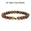 8mm Mode Hommes Femmes Taiji Yin Yang Feng Shui Perlé Brins Bracelet Naturel Perle Couple Amitié Distance Bracelets Bijoux Cadeau