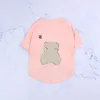 ファッションペットTシャツベスト服純粋な綿のスウェット犬のアパレルテディブルドッグプードル子犬の服