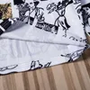 Blusas de mujer Camisas Moda Damas Top corto estampado Blusa Mujer Sexy Slim Fit Cuello alto Manga larga Túnica de tela