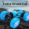 LBLA D875 RC Stunt 4WD Car Twisting Drift OffRoad Déformable Télécommande Drive Véhicule Machine Modèle Transformateur Jouet Cadeau Enfant 220315