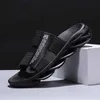 패션 최고 품질 남성 슬리퍼 2022 경량 남성 캐주얼 신발 편안한 슬리퍼 홈 미끄럼 방지 디자이너 슬리퍼 수제 부드러운 NA44
