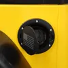 Couvercle de réservoir de carburant de bouchon de gaz noir pour Jeep Wrangler TJ 97-06 accessoires extérieurs automatiques drapeau américain