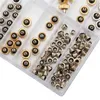 60pcs Watch Crown for Rolex Copper 5.3mm 6.0mm 7.0mm Silver Gold Repair Accessories Assortment Parts