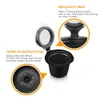 For Nespresso Coffee Capsule Pod Filters Baskets Refillable Reusable Espresso Coffee Filter Cup Cafeteras De Capsulas 210712