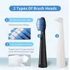 Seago Sonic Electric Toothbrush SG-575 Adult Timer Brush 5 Modes Usb Rechargeable Tooth Brushes Replacement Heads and Travel Box 220224