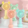 Uppladdningsbar Mini Fan Handhållen Party Favorit 1200mAh USB Office Outdoor Houseouse Desktop Pocket Portable Travel Portable Electric Fan Party Gyl88