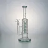 11 Inch Fab Egg Hookahs 14mm Female Joint Water Pipe 5mm Thick Inline Ferc Glass Bong Straight Tube Oil Dab Rigs