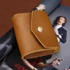 2021 Coin Purses 100% LEACOOL Genuine Leather Casual Mouse Bag Travel Portable Shockproof Digital Protective Case Pouch Box