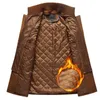 Windbreaker зимняя шерстяная куртки мужская повседневная стройная подходящая теплая верхняя одежда формальная осенняя куртка пальто мужское пальто плюс размер 5xl высокое качество 210518