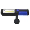 Lumières de secours Portable USB Rechargeable COB veilleuse LED travail Camping lampe avec crochet magnétique à batterie intégrée