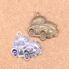 19pcs Antique Silver Bronze Plated retro classic cars Charms Pendant DIY Necklace Bracelet Bangle Findings 31*32mm
