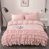 Mode sängkläder Set Vuxen Queen King size Commanter sätter högkvalitativt duvet täckning med 2pcs pillowcases