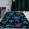 Tapis de style ethnique de style floral salon de luxe Bohemian Table bafreau tapis rectangle Place Mats pour la chambre à manger 5896395