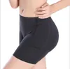 Miękkie silikonowe podkładki i bokserki Fałszywe tyłki do wzmacniacza biodra krzyżowego Shemale Artificial Cosplay Latex ShapeWear S Women's 2610