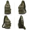 Outdoor sports riding bag Travel waterproof Oxford cloth sports camouflage chest bags Tactical military sling single shoulder packs men cycling backpack