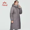 Astrid Kış kadın Ceket Kadınlar Uzun Sıcak Parka Moda Kalın Ceket Kapüşonlu Biyo-Aşağı Büyük Boyutları Kadın Giyim 6703 210913