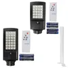 300/500W LED Solar Powered Wall Street Lights Outdoor Garden Lamp+Remote Control - Light Pole