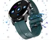 Orologi da uomo luminosi al quarzo cwp resistenti all'acqua per il nuoto Orologio intelligente da lavoro Bluetooth Telefono Musica Touch Screen Orologi da polso