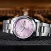 WWOOR Mode Damenuhren Top Marke Luxus Rosa Armband Wasserdichte Automatische Datum Damen Armbanduhr Reloj Mujer Montre Femme 210527