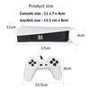 2021 Newest Game Station 5 USB Video Game Console Includes 200 Classic Games 8 Bit GS5 TV Consola Retro Handheld Player AV Output with Two Wired Controllers