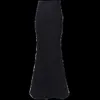 Automne mode femmes taille haute sirène jupe dame tenue de bureau jupe couleur unie grande taille cheville longueur trompette jupes 210514