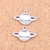 171 sztuk Antique Srebrny Bronze Plated Saturn Planet Spark Charms Wisiorek DIY Naszyjnik Bransoletka Bransoletka Ustalenia 20 * 13mm