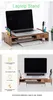 DIY Holz Computer Laptop Ständer Halter Monitor Riser Schreibtisch Organizer Basis mit Schubladen – Kirschholz