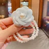 Meisjes haaraccessoires stropdas haarbanden bands hoofdbanden tiener kinderen bloem ring hoge elastische touw lederen parel scrunchies prinses