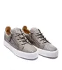 Luxe ritsen gz mannen casual schoenen spike lows sneden spikes sneakers chaussures hakken mannen casual vrouwen lage zwarte laarzen ontwerper dubbele rits