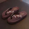 Детские тапочки для девочек Дети Цветочный пляж Flip Flops Мода Повседневная Сандалия Домашняя Обувь Летние Уютные Дети S513 210712
