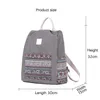 Холст мода женские рюкзаки женские женские школьные сумки мода женский ноутбук рюкзак изысканный бизнес сумки для девочек книга сумки y0804