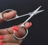 Stainless Steel Straight Beauty Scissors Eyebrow Scissor Facial Hair, Manicure, Nail, Moustache, Eyelash, Nose, Ear, Cuticle and Dry Skin Grooming Kit XB1