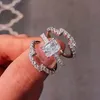 cubic zirconia engagement ring sets