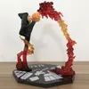 Anime One Piece Gamba Nera Sanji Battaglia di Fuoco Versione PVC Figure Vinsmoke Sanji Modello da collezione Giocattoli 17 cm X05034594087