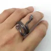 Sumeng ny ankomst 2021 lyxig vintage lila zircon cz kristall färgglada ringar för kvinnor bröllop förlovning smycken gåva