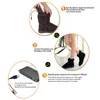 Sports Socks 1800mAh Wireless Remote Heated Insoles Foot Warming Pad Feet Warmer Sock Mat Winter Outdoor Heating Shoe