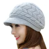 Berretti 2021 cappello lavorato a maglia inverno ragazze lana calda tappo caldo