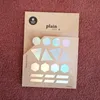 Enveloppe cadeau mini laser brillant triangle rond Scrapbook Sticker Planner Notebook Home Decorative Stationery DIY CRAFT