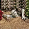 Dekoracje ogrodowe rzeźba dekoracja Zombie z Montclaire Moors statua Terror realistyczny Ornament do dekoracji De Jardin