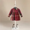 Sommar klänning flicka mode prinsessan klänningar uniform barn casual school wear kläder korta barn sundress 1-5t q0716