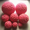 6 "15 cm kunstmatige roos zijde bloem zoenen ballen witte bloemen bal voor kerst ornamenten bruiloft decoratie 16 kleur