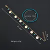 Anklets Multiple Women Bohemian Turquoises Sequines Ankle Bracelet Cheville Barefoot Sandals Pulseras Tobilleras Foot Jewelry Roya22